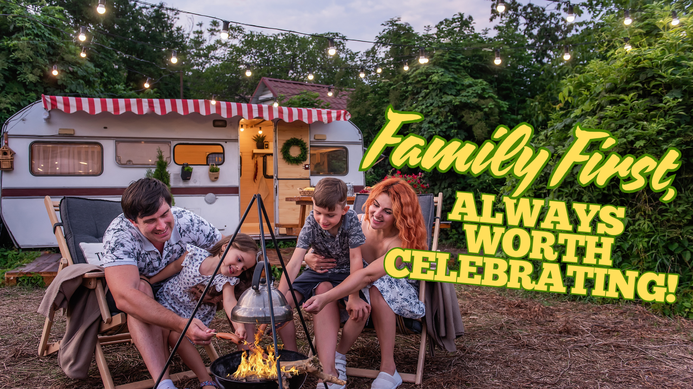 Family first—celebrating connection, purpose, and shared moments.