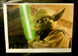 Yoda lightsaber picture for pinning sabers