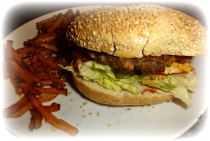 hamburgers recipe,homemade hamburgers,burger fries